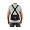 Ergodyne ProFlex 2000SF High-Performance Spandex Back Support Brace, 3X-Large, 46in to 52in Waist, Black 11287 - alternate 12